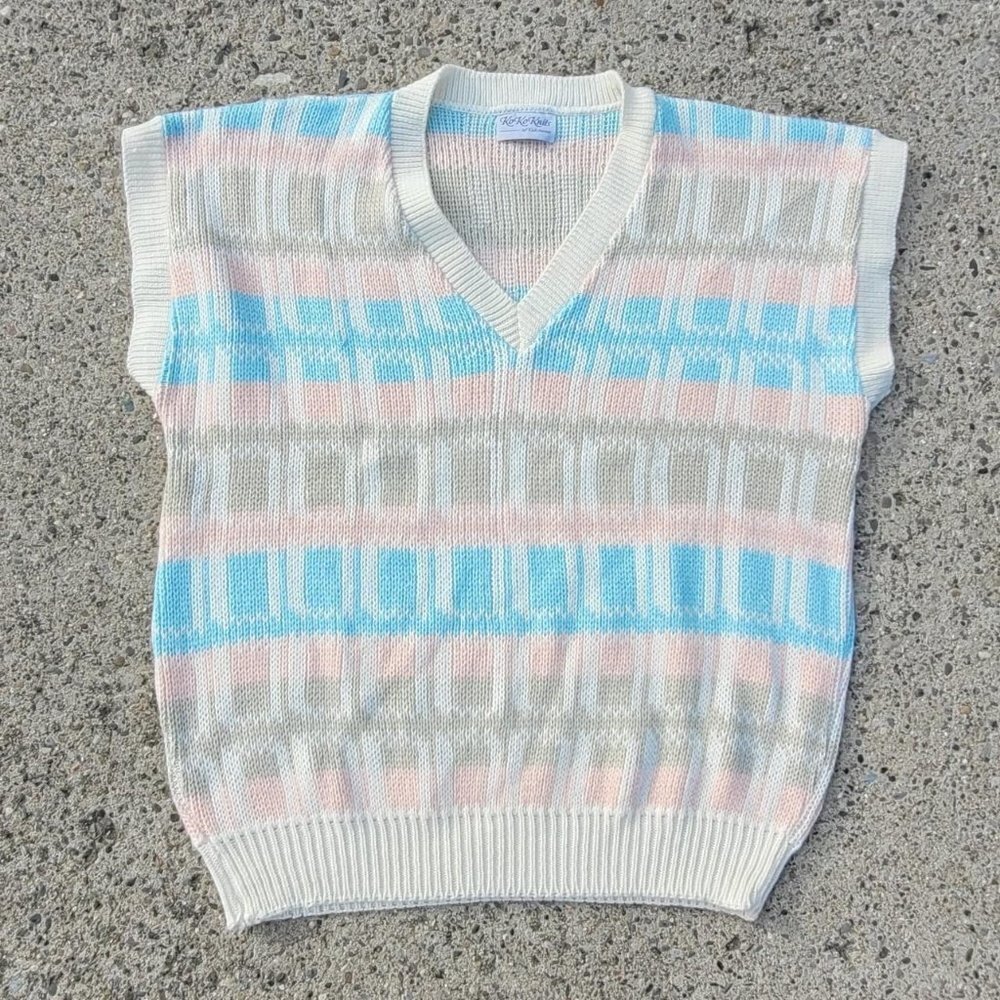 Vintage 70s Koko Knits Sweatervest